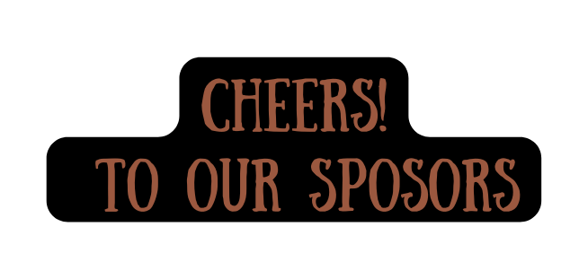 Cheers to our sposors